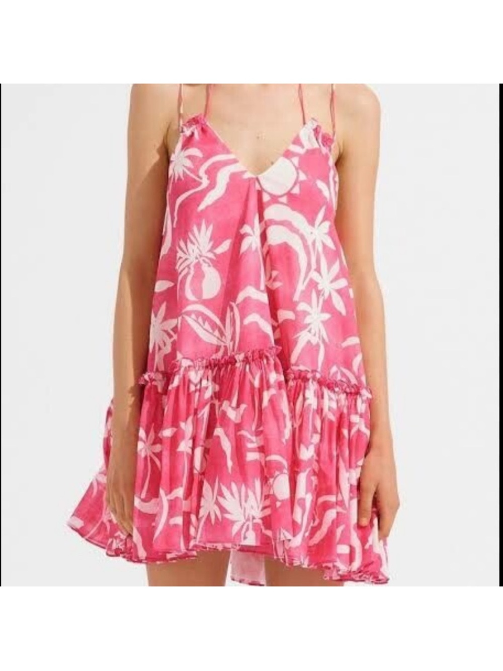 Steele Malika Dress 100% Cotton in Sangria Palmette Sz 6